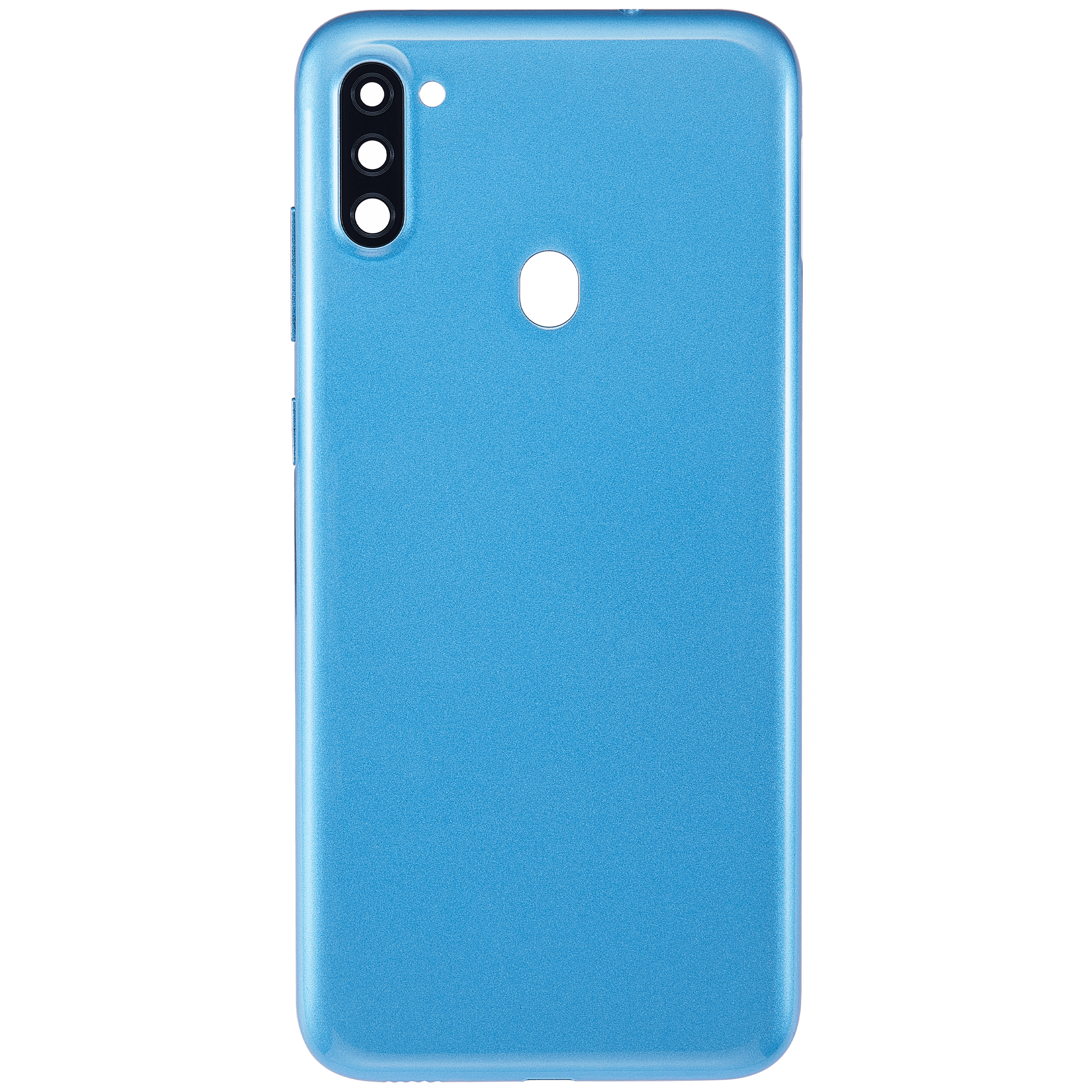 Rückdeckel mit Kameraglas für Samsung Galaxy A11 (A115 / 2020) (International Version) (Aftermarket Plus) (Blue (Blau)) – Bild 3