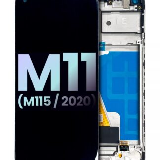 LCD Display für Samsung Galaxy M11 (M115 / 2020) (Service Pack) (Black (Schwarz))