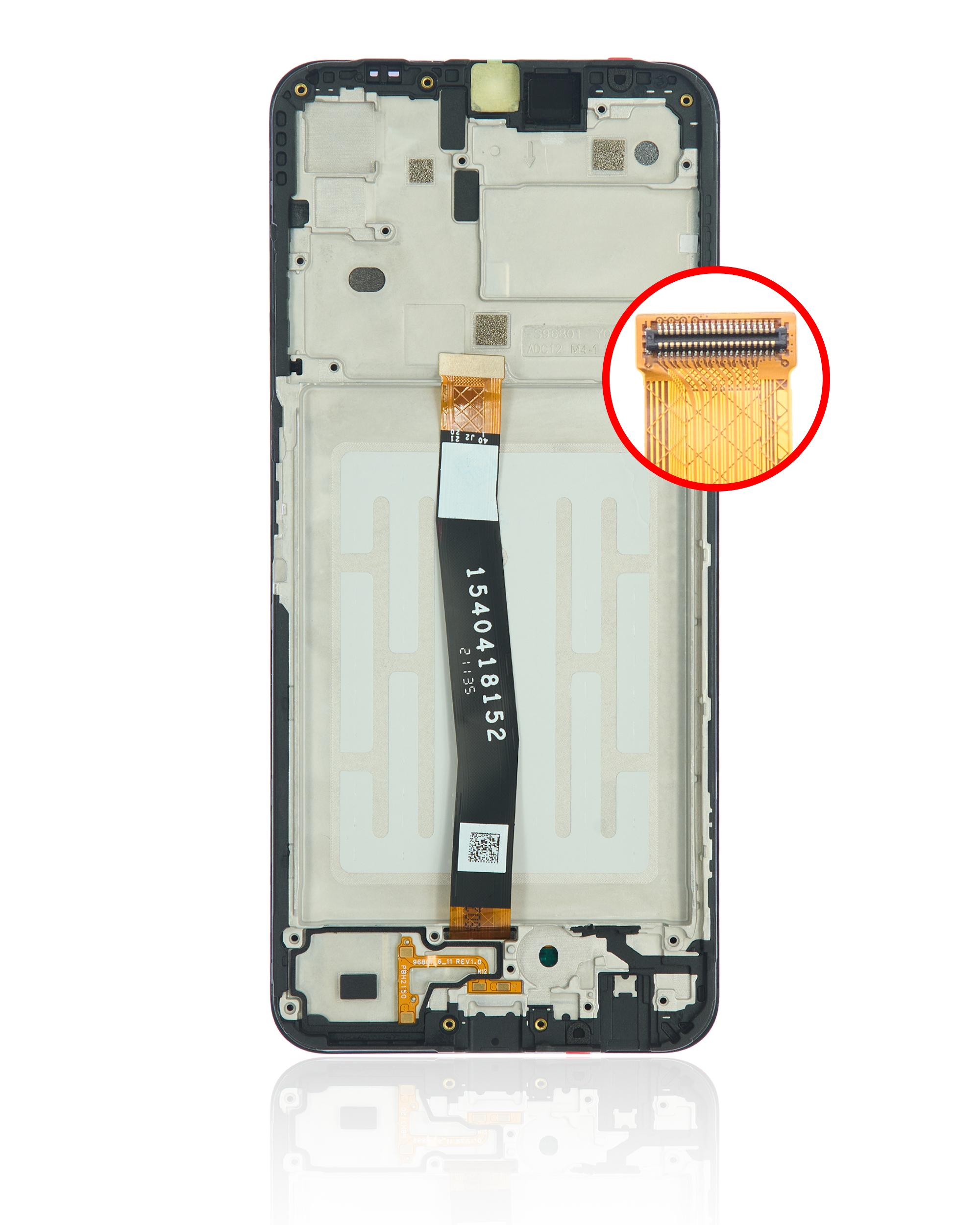 LCD Display mit Rahmen für Samsung A22 5G (A226 / 2021) (professionell aufgearbeitet) – Bild 4