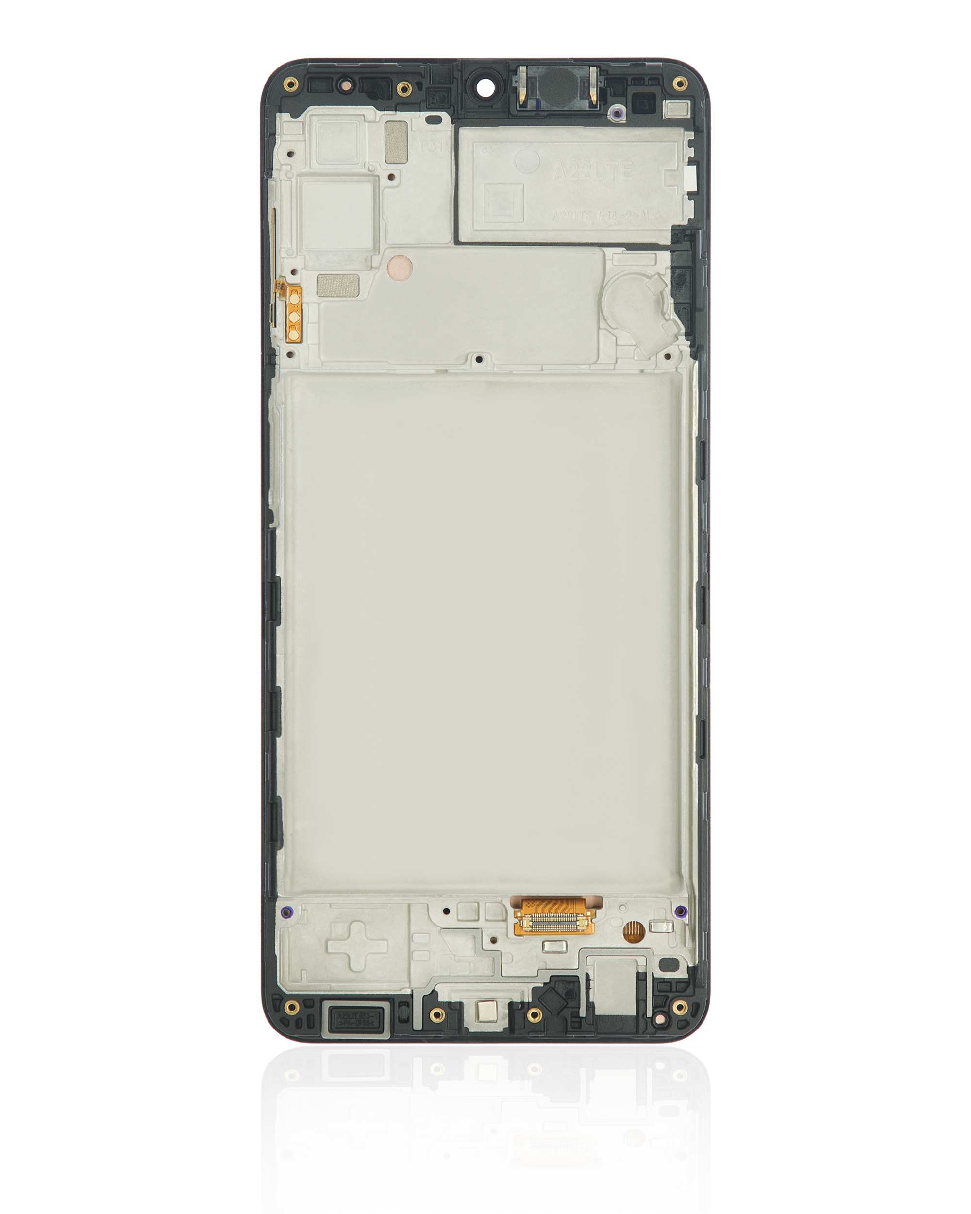 OLED Display mit Rahmen für Samsung Galaxy A22 4G (A225 / 2021) (Service Pack) – Bild 4