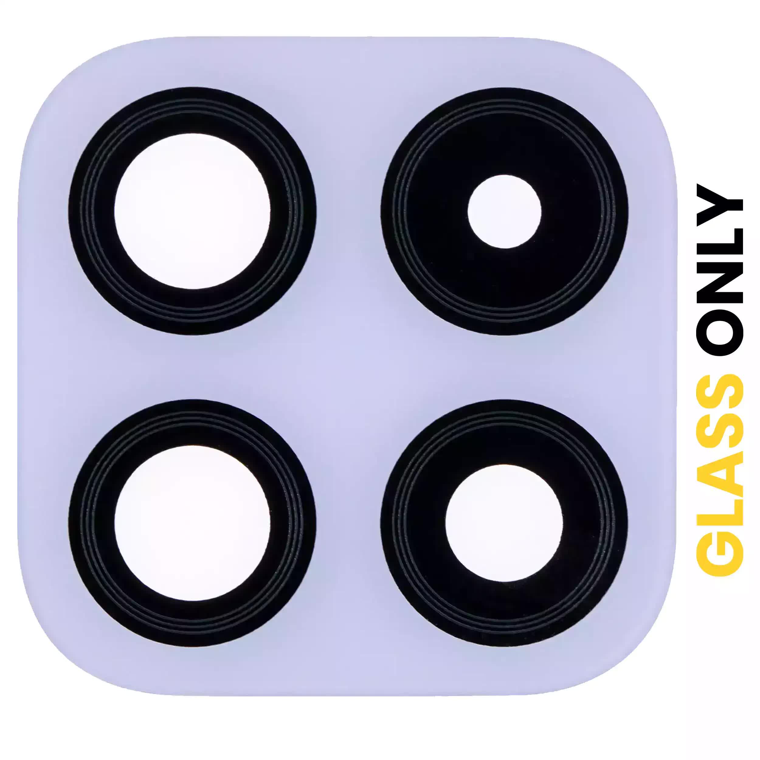 Rückkamera-Glas (nur Glas) mit Klebefolie für Samsung Galaxy A22 5G (A226 / 2021) (Violet (Violett))