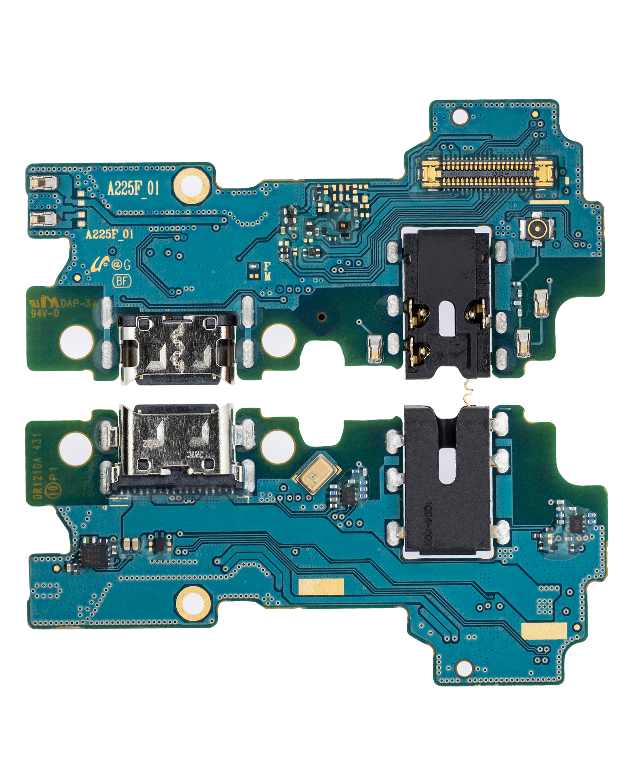 Ladebuchse mit PCB-Platine für Samsung Galaxy A22 4G (A225 / 2021) (Premium) – Bild 2