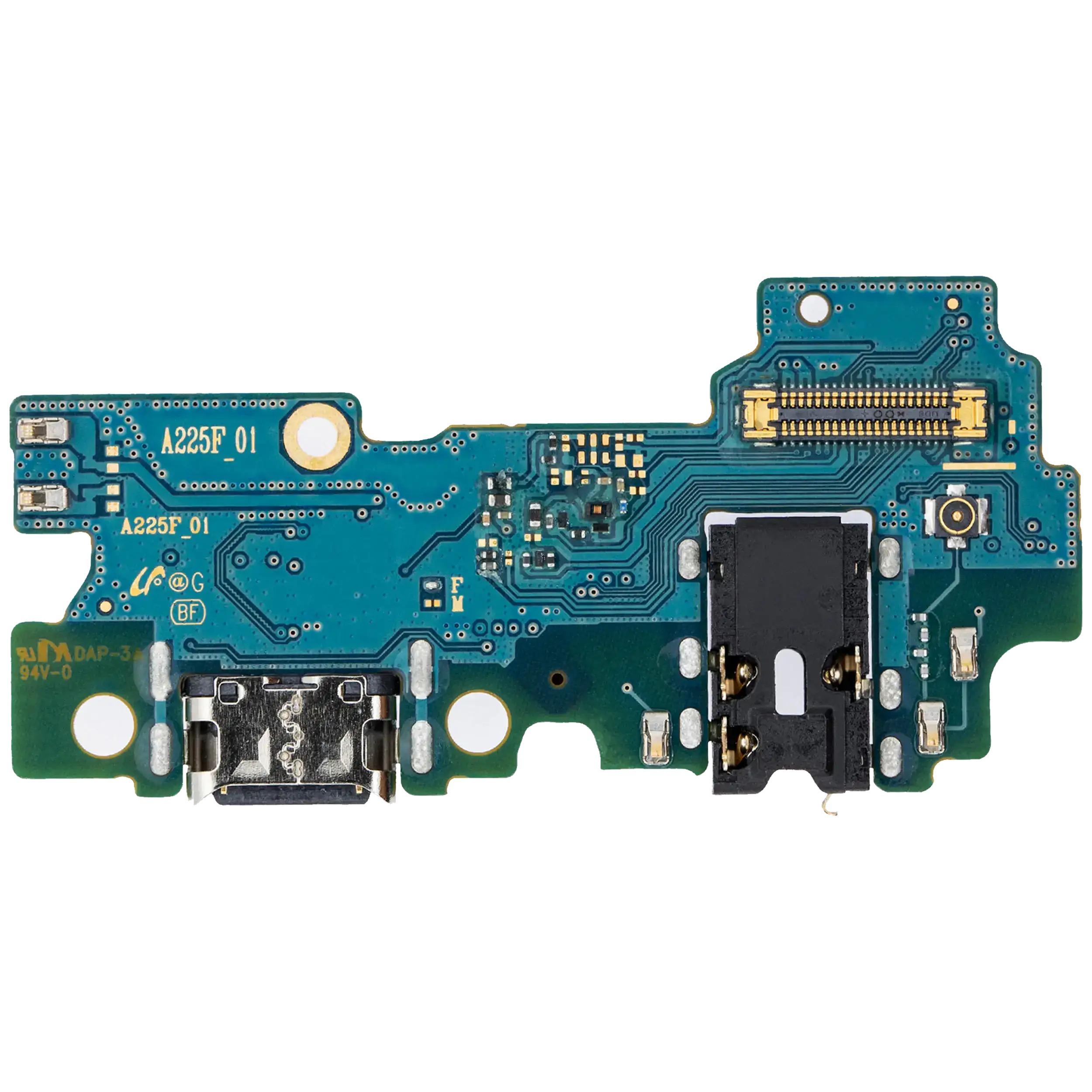 Ladebuchse mit PCB-Platine für Samsung Galaxy A22 4G (A225 / 2021) (Premium) – Bild 3