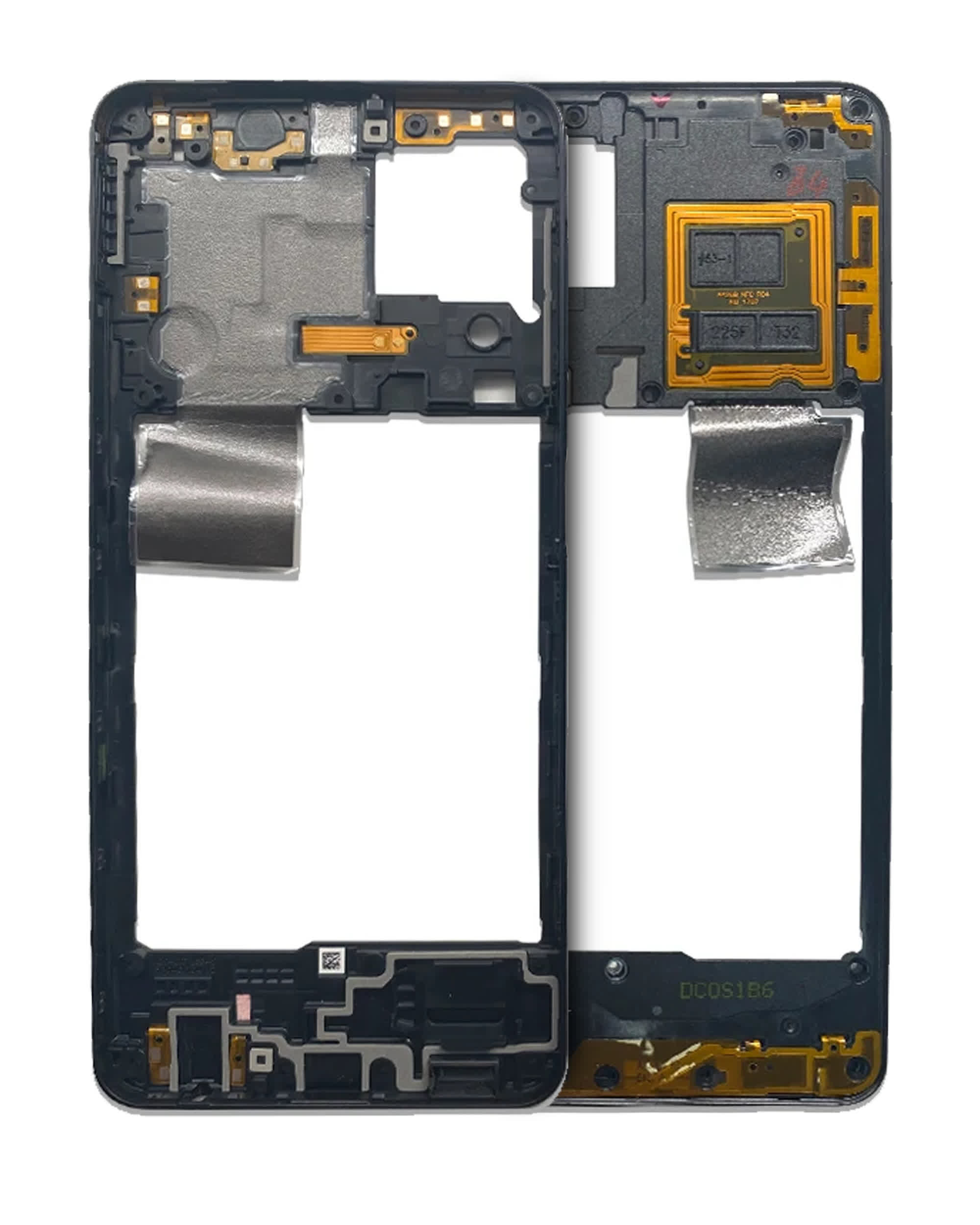 Mittelrahmen für Samsung Galaxy A22 4G (A225 / 2021) (Black (Schwarz))