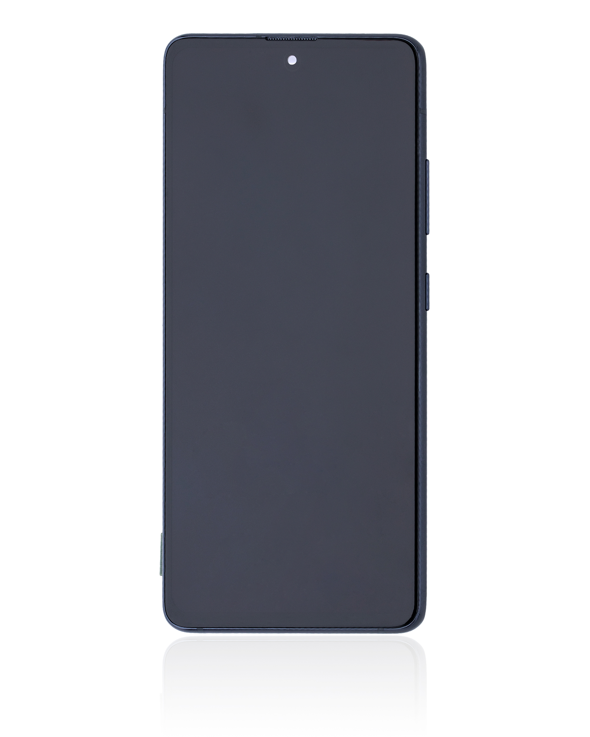 OLED Display mit Rahmen für Samsung Galaxy A51 5G (A516 / 2020) (Non-Verizon 5G UW Rahmen) (6.46") (Aftermarket Plus) (Prism Cube Black) – Bild 4