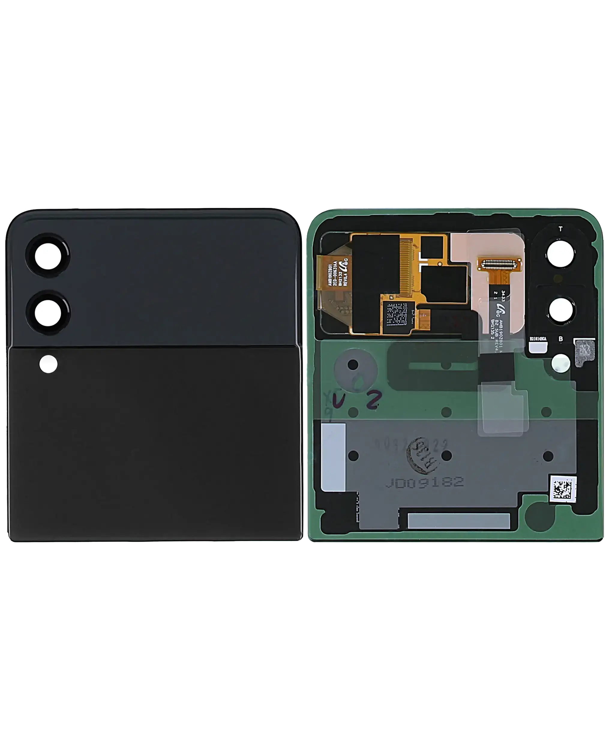 Outer OLED Display für Samsung Galaxy Z Flip 3 5G (Service Pack) (Phantom Black) – Bild 4