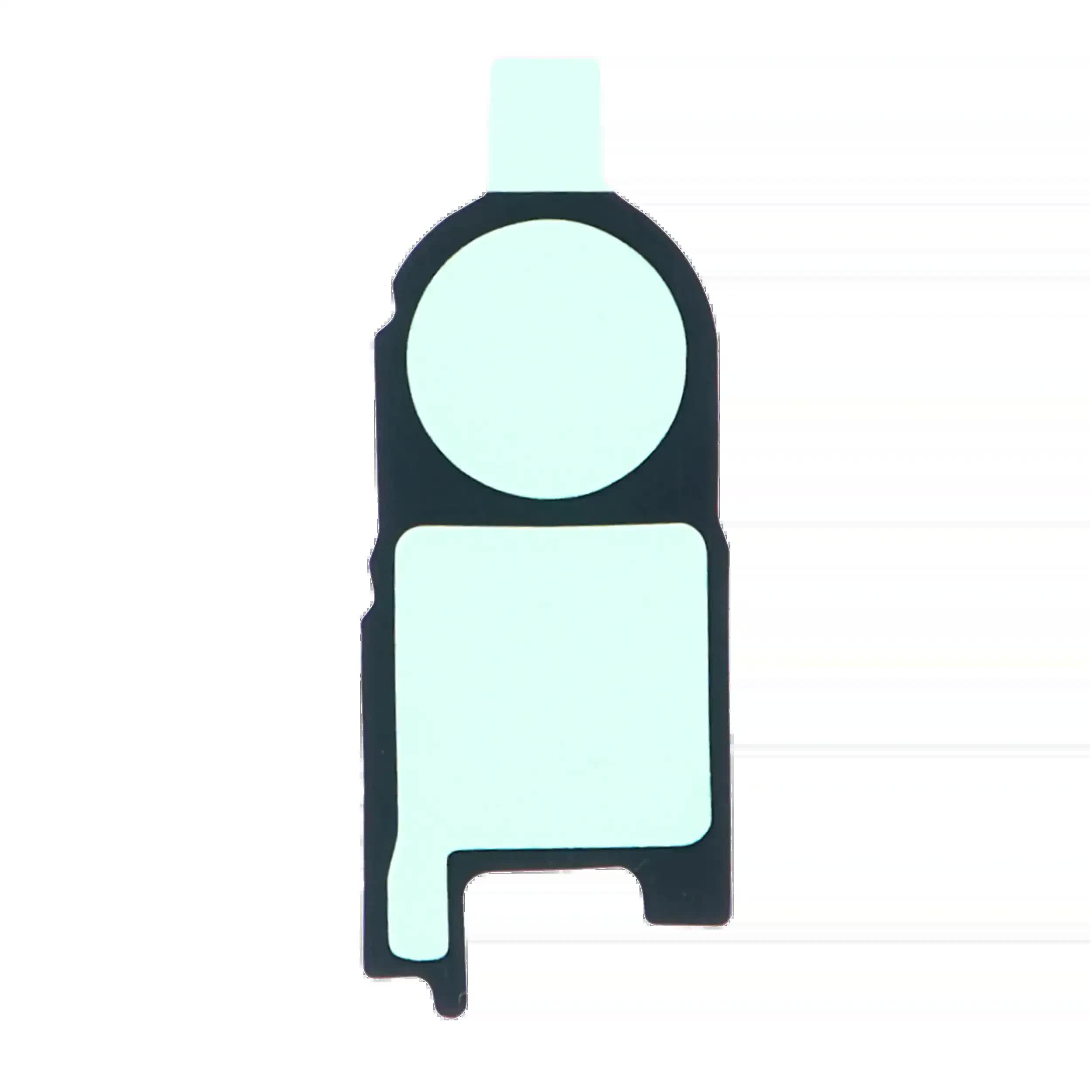 Rückkamera-Glas Halterung Klebefolie für Samsung Galaxy Z Flip 3 5G