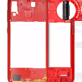 Mittelrahmen für Samsung Galaxy A20 (A205 / 2019) (International Version) (Red (Rot))