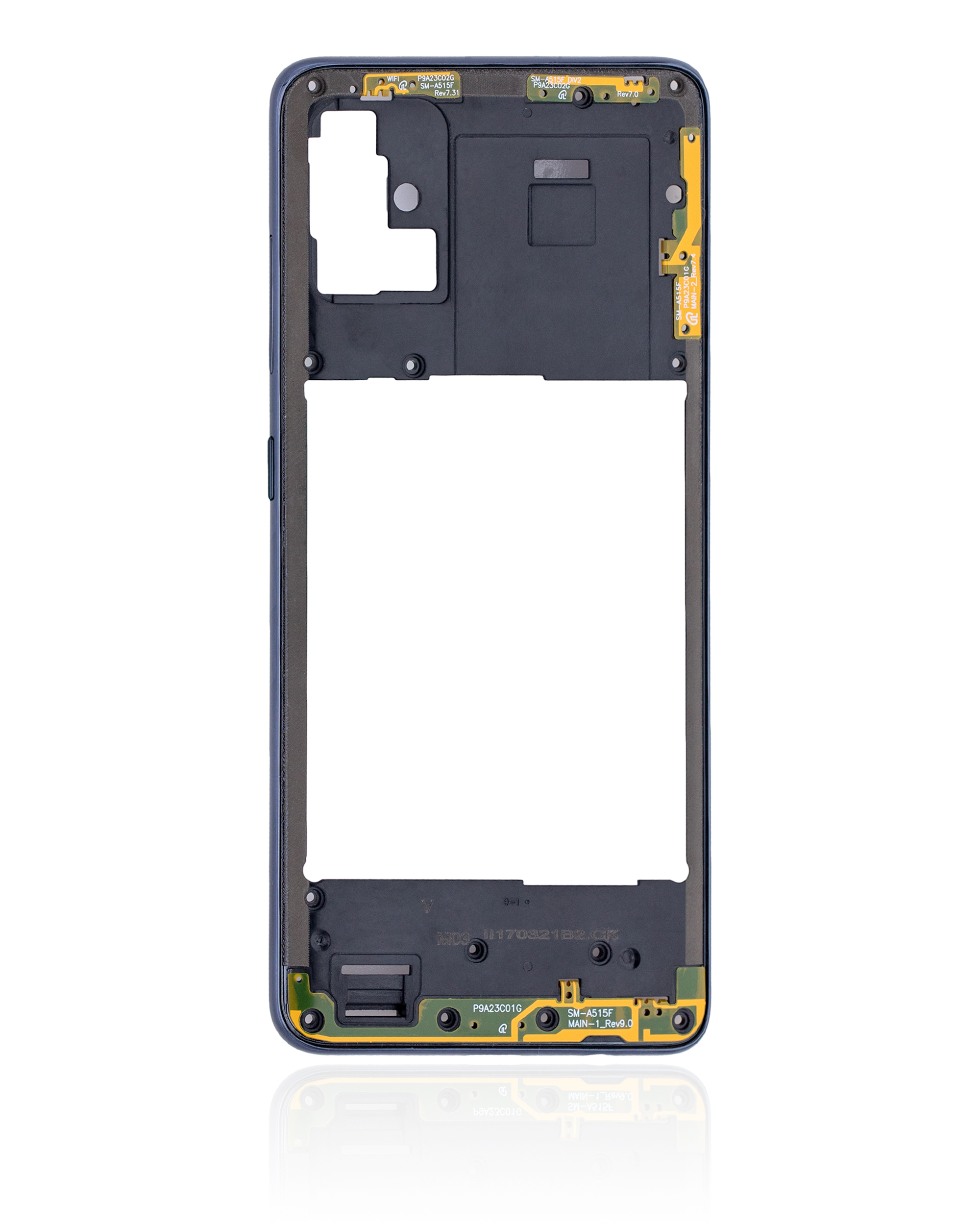 Mittelrahmen für Samsung Galaxy A51 4G (A515 / 2019) (Prism Crush Black) – Bild 3