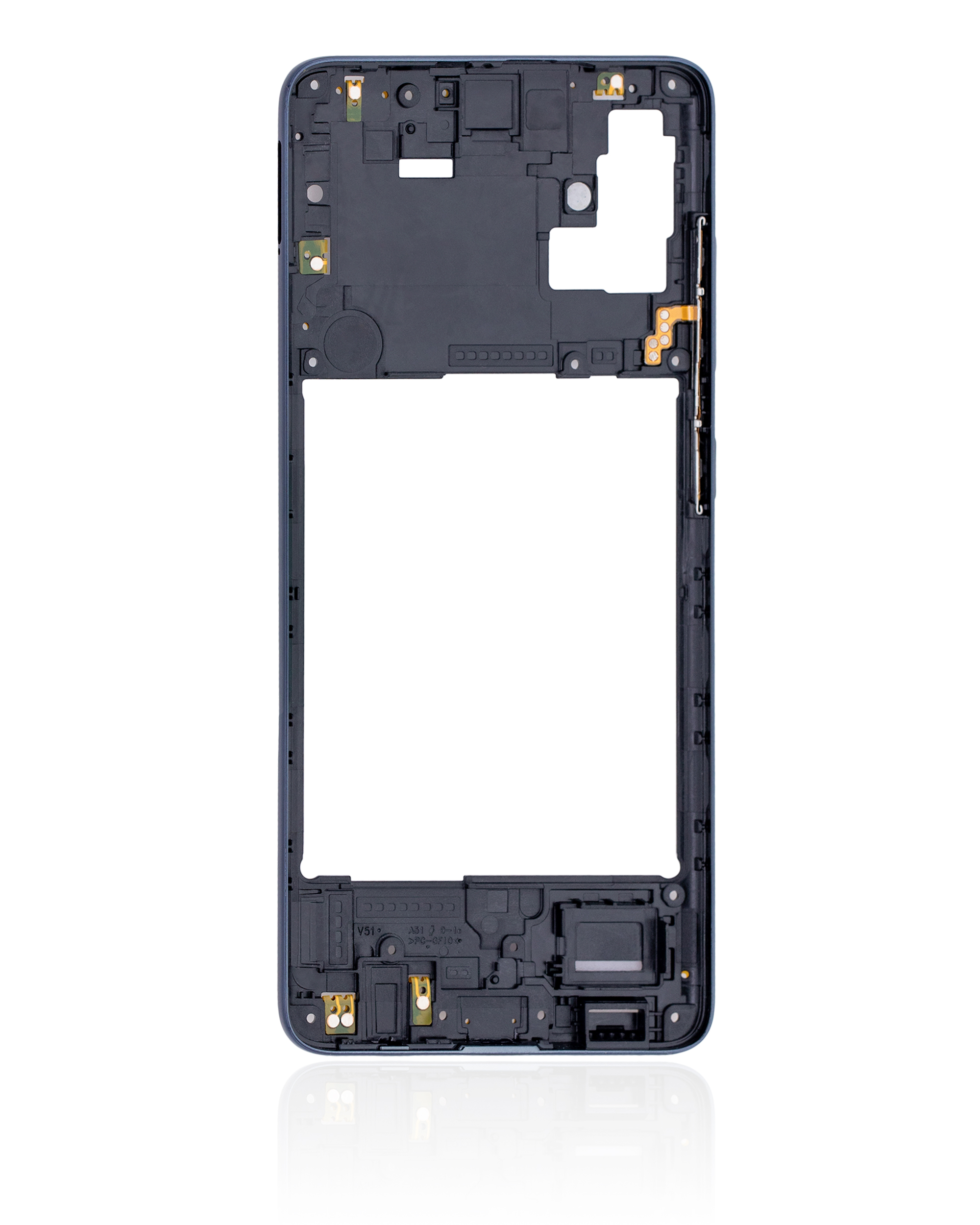 Mittelrahmen für Samsung Galaxy A51 4G (A515 / 2019) (Prism Crush Black) – Bild 4