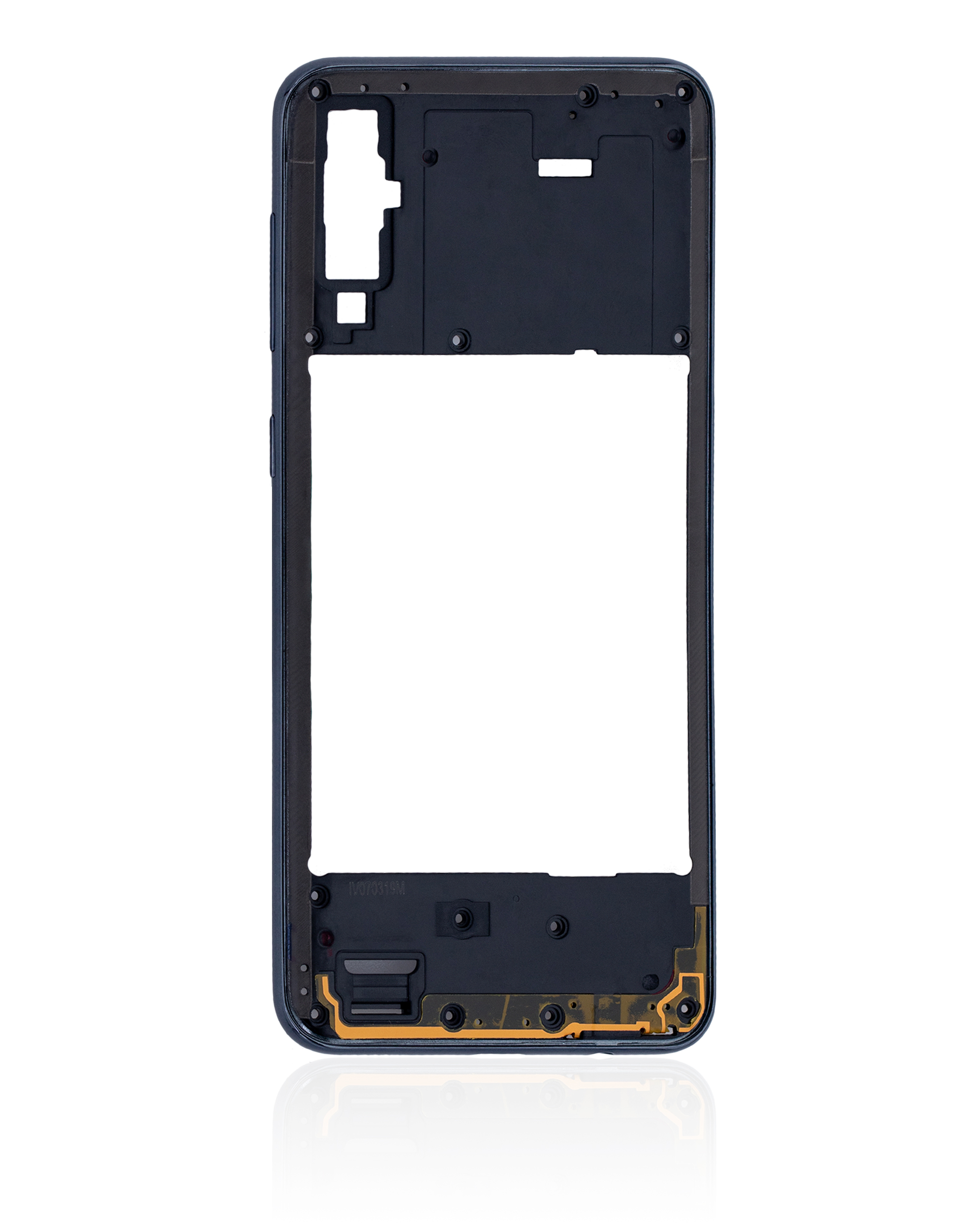 Mittelrahmen für Samsung Galaxy A50 (A505 / 2019) (International Version) (Aftermarket Plus) (Black (Schwarz)) – Bild 3