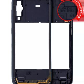 Mittelrahmen für Samsung Galaxy A50 (A505 / 2019) (International Version) (Aftermarket Plus) (Black (Schwarz))