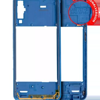 Mittelrahmen für Samsung Galaxy A50 (A505 / 2019) (International Version) (Aftermarket Plus) (Blue (Blau))