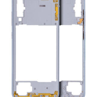 Mittelrahmen für Samsung Galaxy A70 (A705 / 2019) (Aftermarket Plus) (White (Weiß))