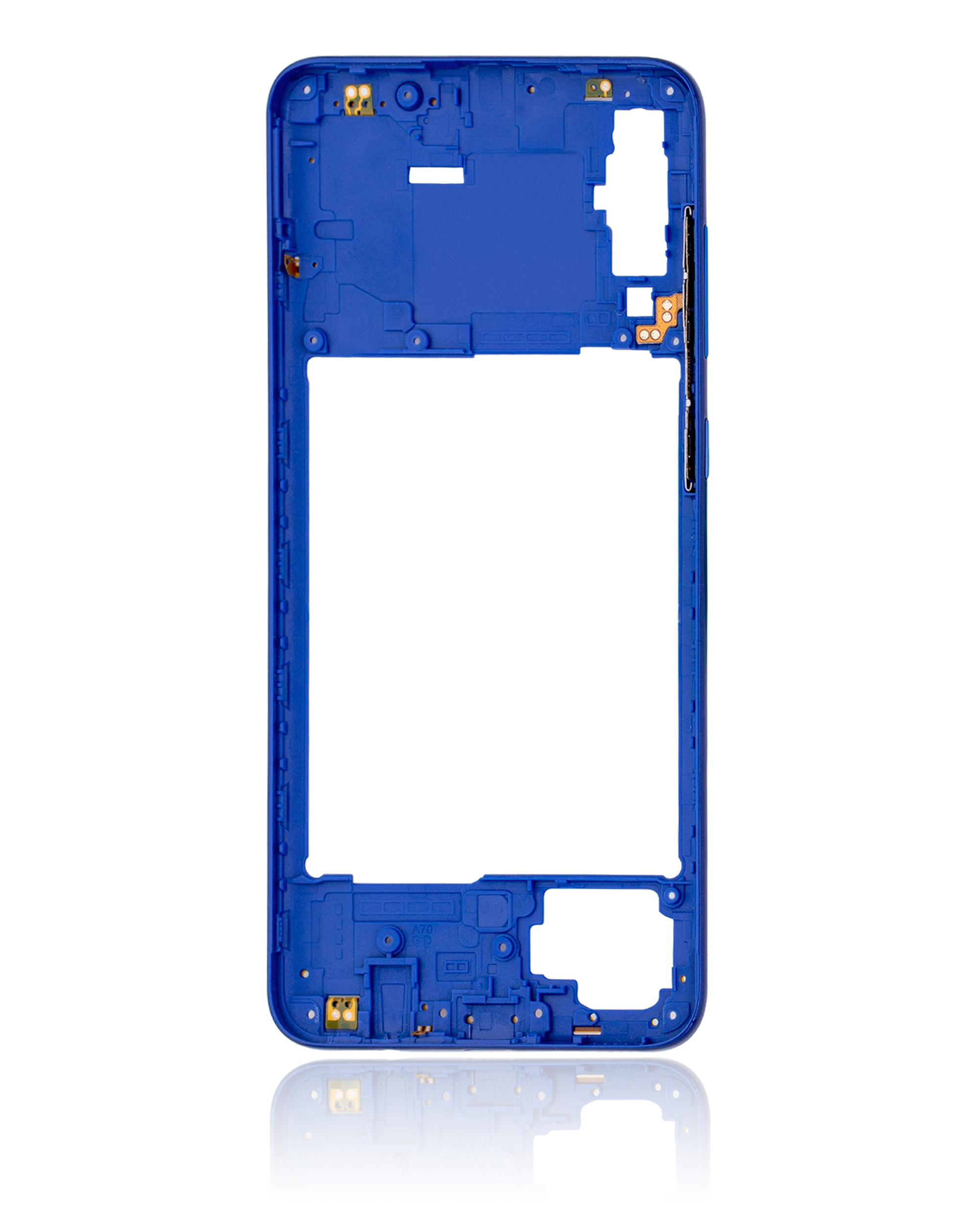 Mittelrahmen für Samsung Galaxy A70 (A705 / 2019) (Aftermarket Plus) (Blue (Blau)) – Bild 4