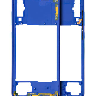 Mittelrahmen für Samsung Galaxy A70 (A705 / 2019) (Aftermarket Plus) (Blue (Blau))