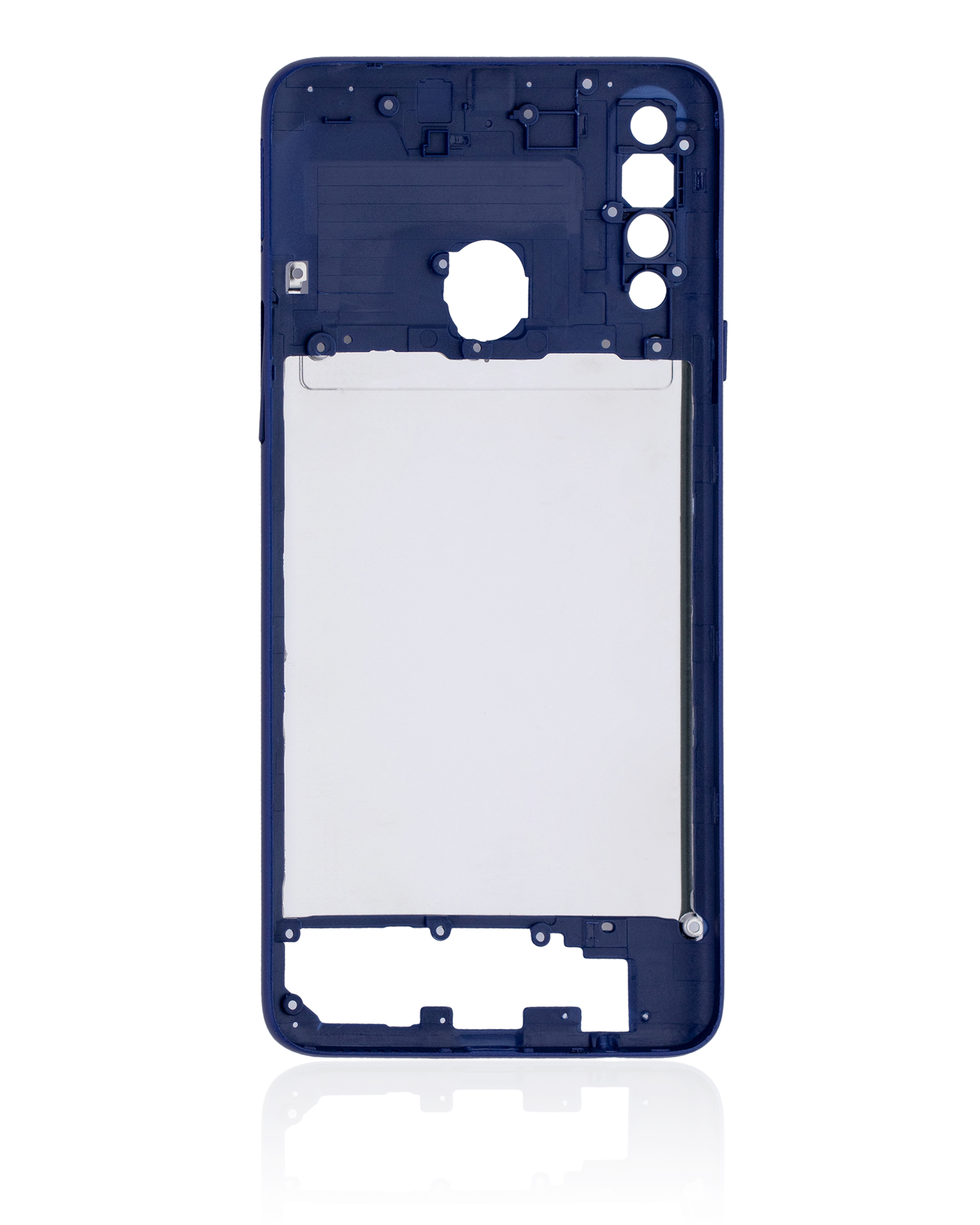 Mittelrahmen für Samsung Galaxy A20S (A207 / 2019) (Aftermarket Plus) (Blue (Blau)) – Bild 4