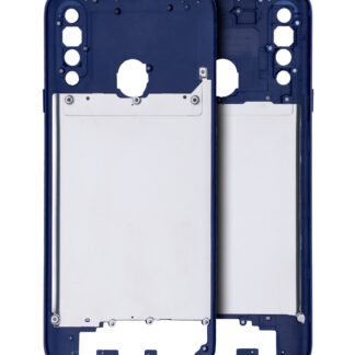 Mittelrahmen für Samsung Galaxy A20S (A207 / 2019) (Aftermarket Plus) (Blue (Blau))