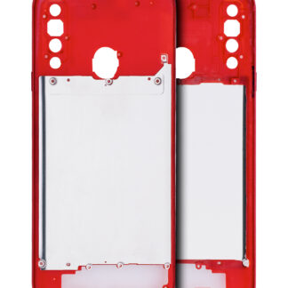 Mittelrahmen für Samsung Galaxy A20S (A207 / 2019) (Aftermarket Plus) (Red (Rot))