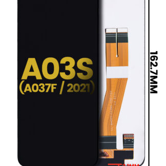 LCD Display ohne Rahmen für Samsung Galaxy A03s (A037F / 2021) (Dual Sim) (Type C Rahmen) (professionell aufgearbeitet)