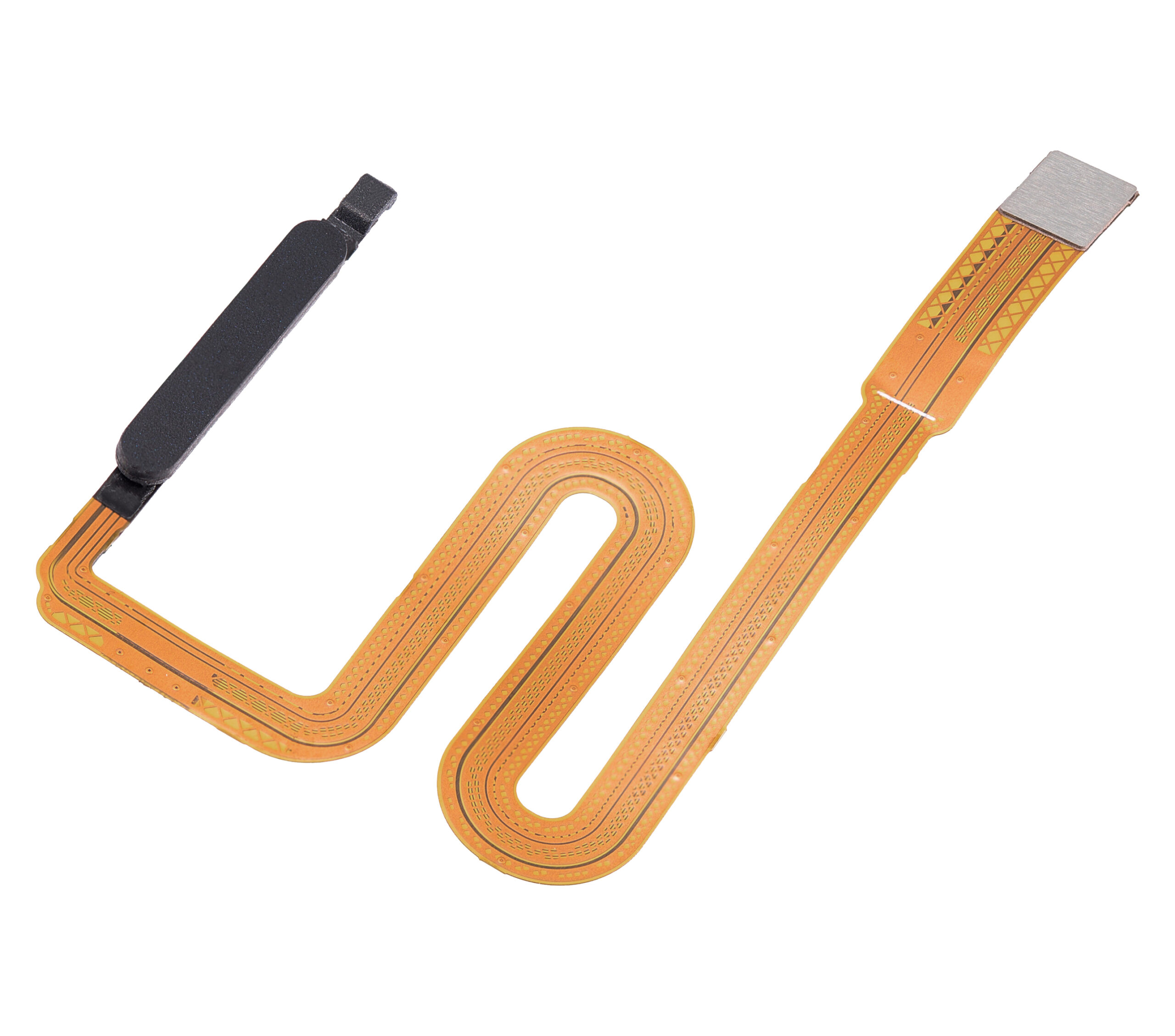 Fingerabdrucksensor mit Flexkabel für Samsung Galaxy A03S (A037F / 2021) (Black (Schwarz)) – Bild 4