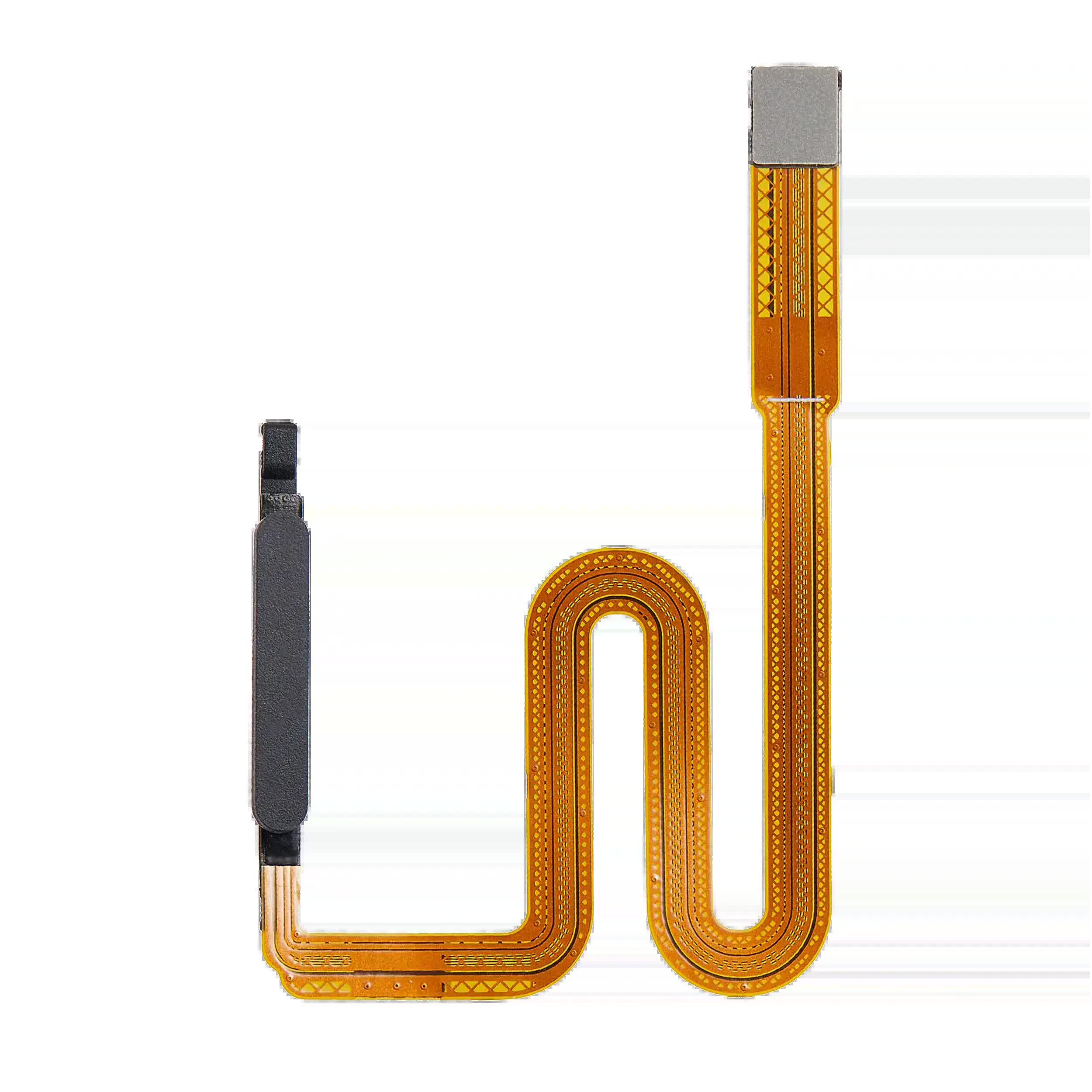 Fingerabdrucksensor mit Flexkabel für Samsung Galaxy A03S (A037F / 2021) (Black (Schwarz))