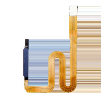 Fingerabdrucksensor mit Flexkabel für Samsung Galaxy A03S (A037F / 2021) (Blue (Blau))