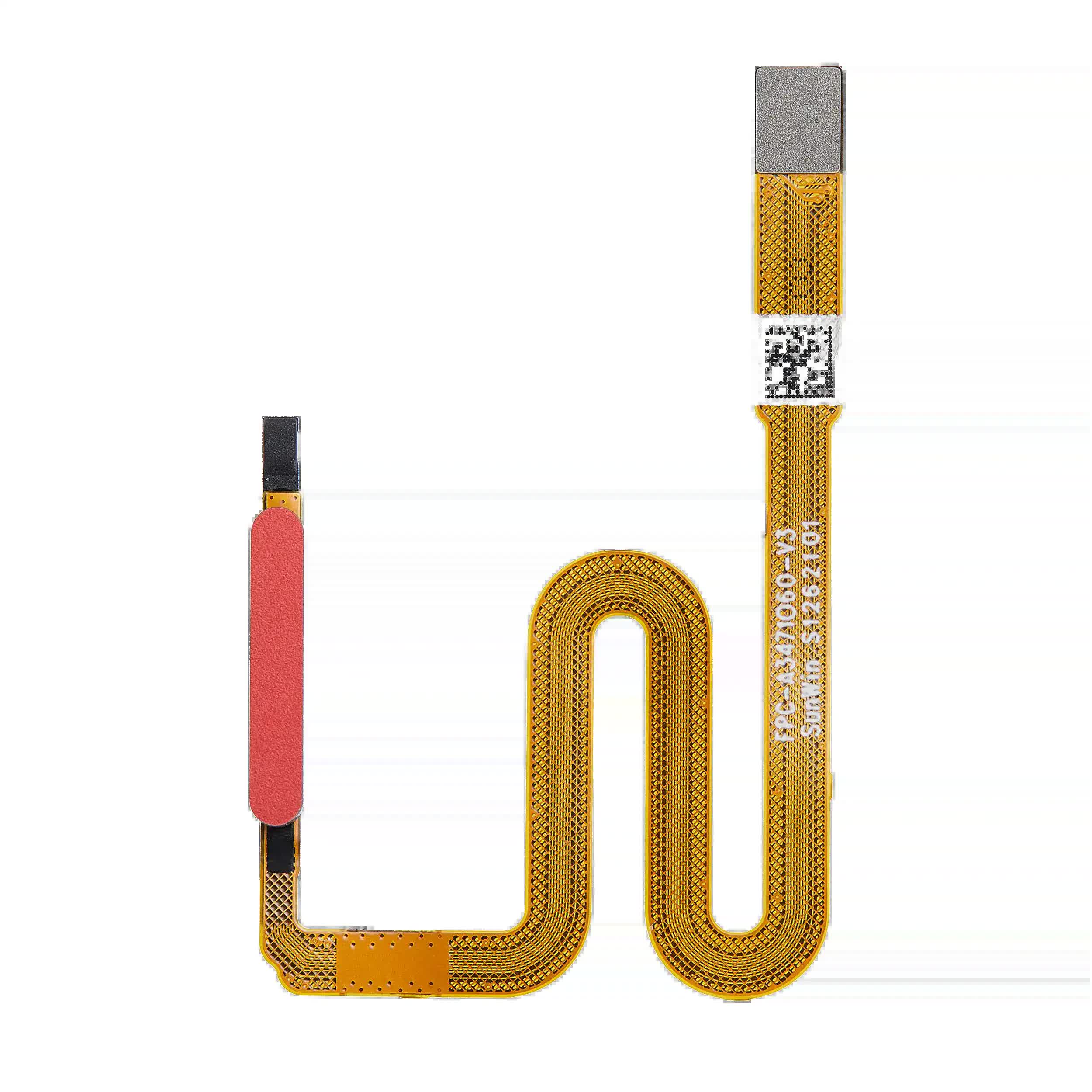 Fingerabdrucksensor mit Flexkabel für Samsung Galaxy A03S (A037F / 2021) (Red (Rot))