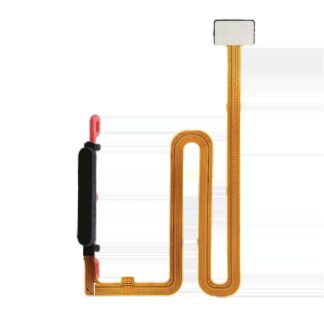 Fingerabdrucksensor mit Flexkabel für Samsung Galaxy A03S (A037U / 2021) (Black (Schwarz))