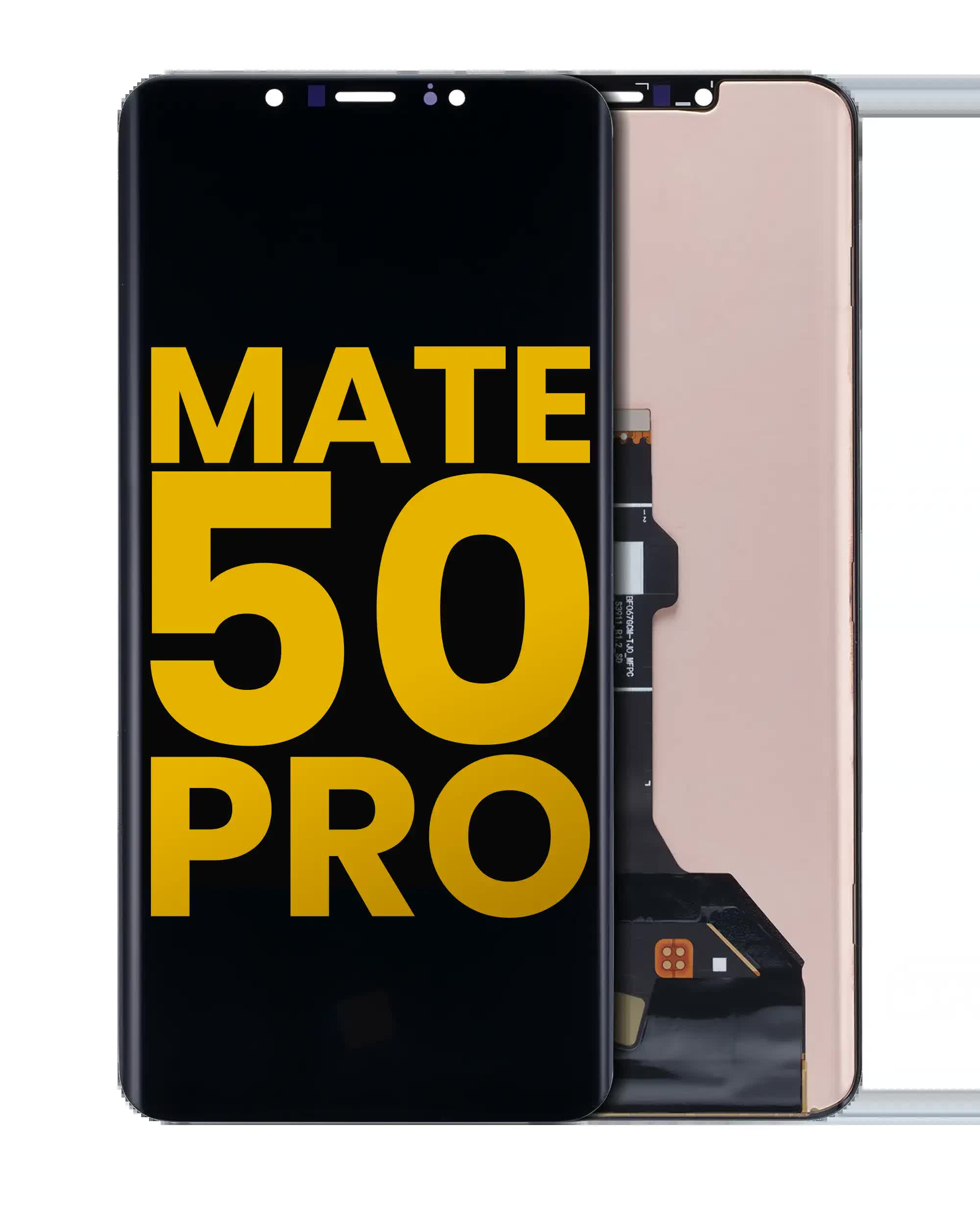 OLED Display ohne Rahmen für Huawei Mate 50 Pro (professionell aufgearbeitet)