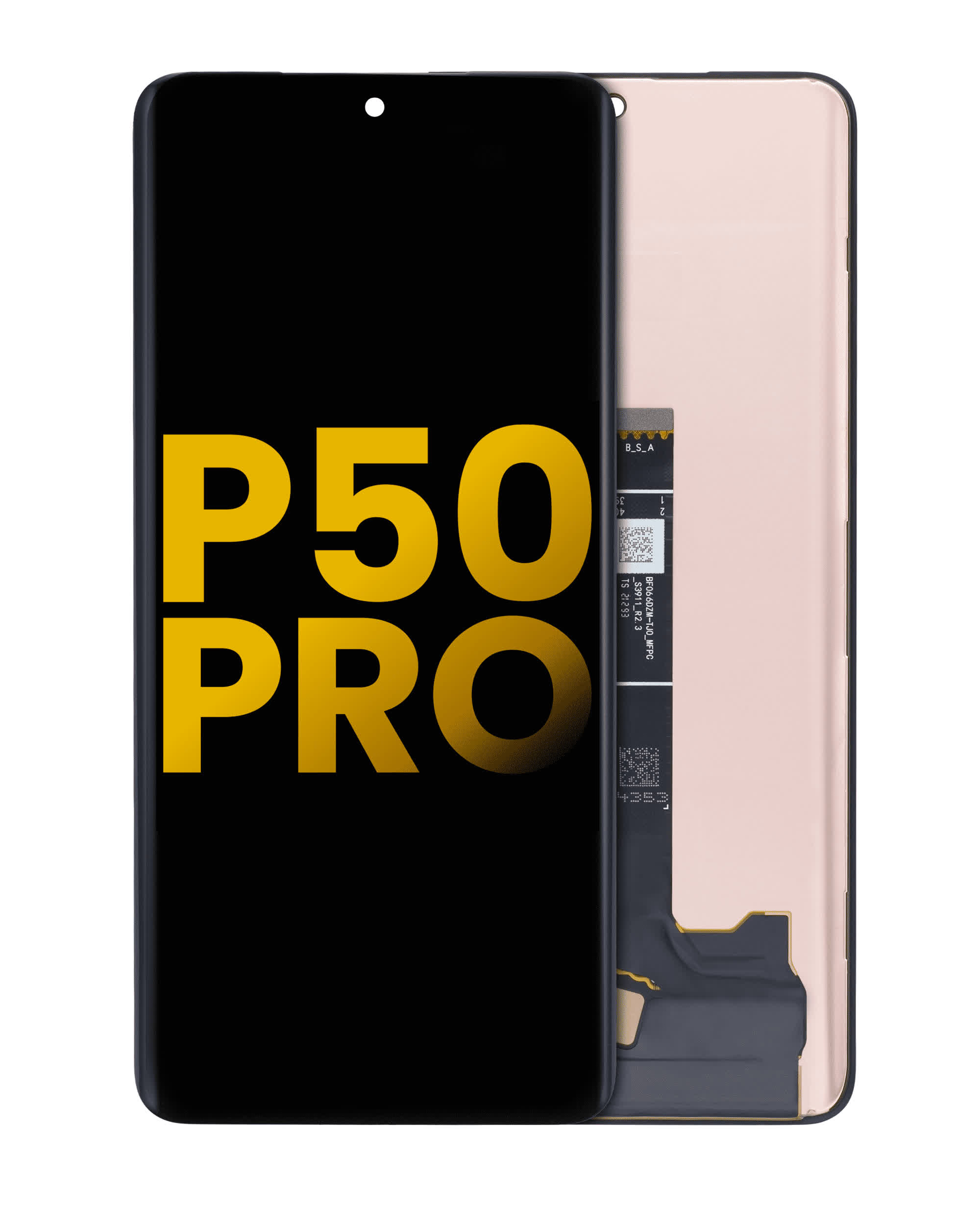 OLED Display ohne Rahmen für Huawei P50 Pro (professionell aufgearbeitet)