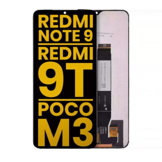 LCD Display ohne Rahmen für Xiaomi Redmi Note 9 4G / Redmi 9T / Poco M3 / Redmi 9 Power (professionell aufgearbeitet)