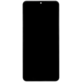 LCD Display mit Rahmen für Samsung Galaxy A12 (A125 / 2020) / A12 Nacho (A127 / 2021) (professionell aufgearbeitet)