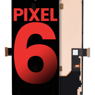 OLED Display mit Rahmen (ohne Fingerprint Sensor) für Google Pixel 6 (Aftermarket Plus)
