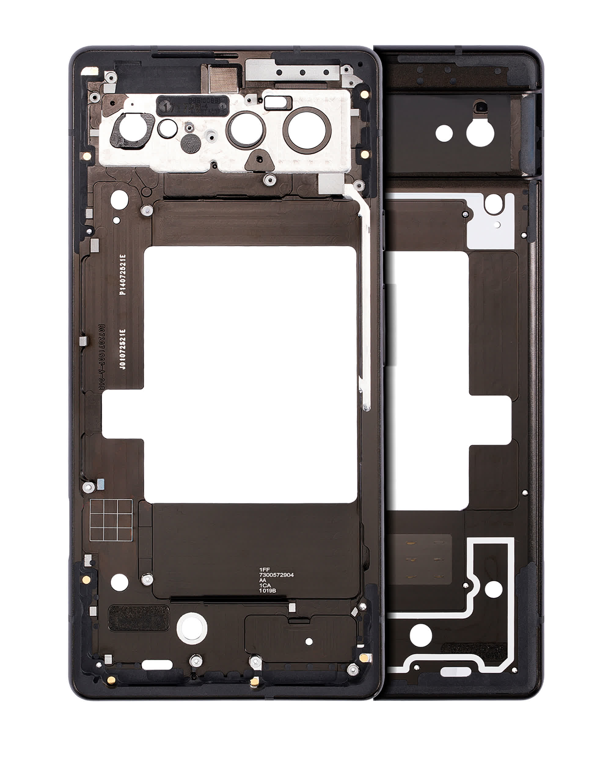 Mittelrahmen für Google Pixel 6 (Stormy Black)