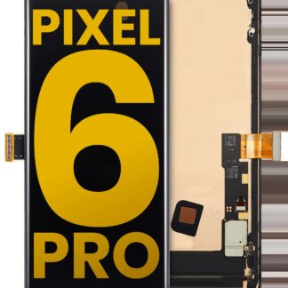 OLED Display mit Rahmen (ohne Fingerabdrucksensor) für Google Pixel 6 Pro (professionell aufgearbeitet)