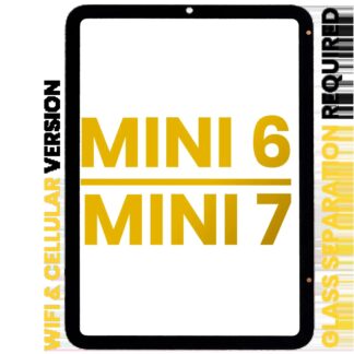 Touchscreen-Digitizer für iPad Mini 6 (2021) / Mini 7 (2024) (WiFi / Cellular) (OCA vormontiert & Glas Separation erforderlich) (Premium)
