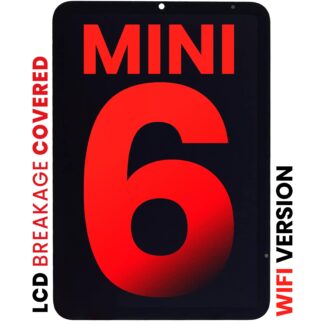 LCD Display mit Touchscreen-Digitizer für iPad Mini 6 (2021) (WiFi Version einzeln) (Aftermarket Pro: XO7) (Black (Schwarz))