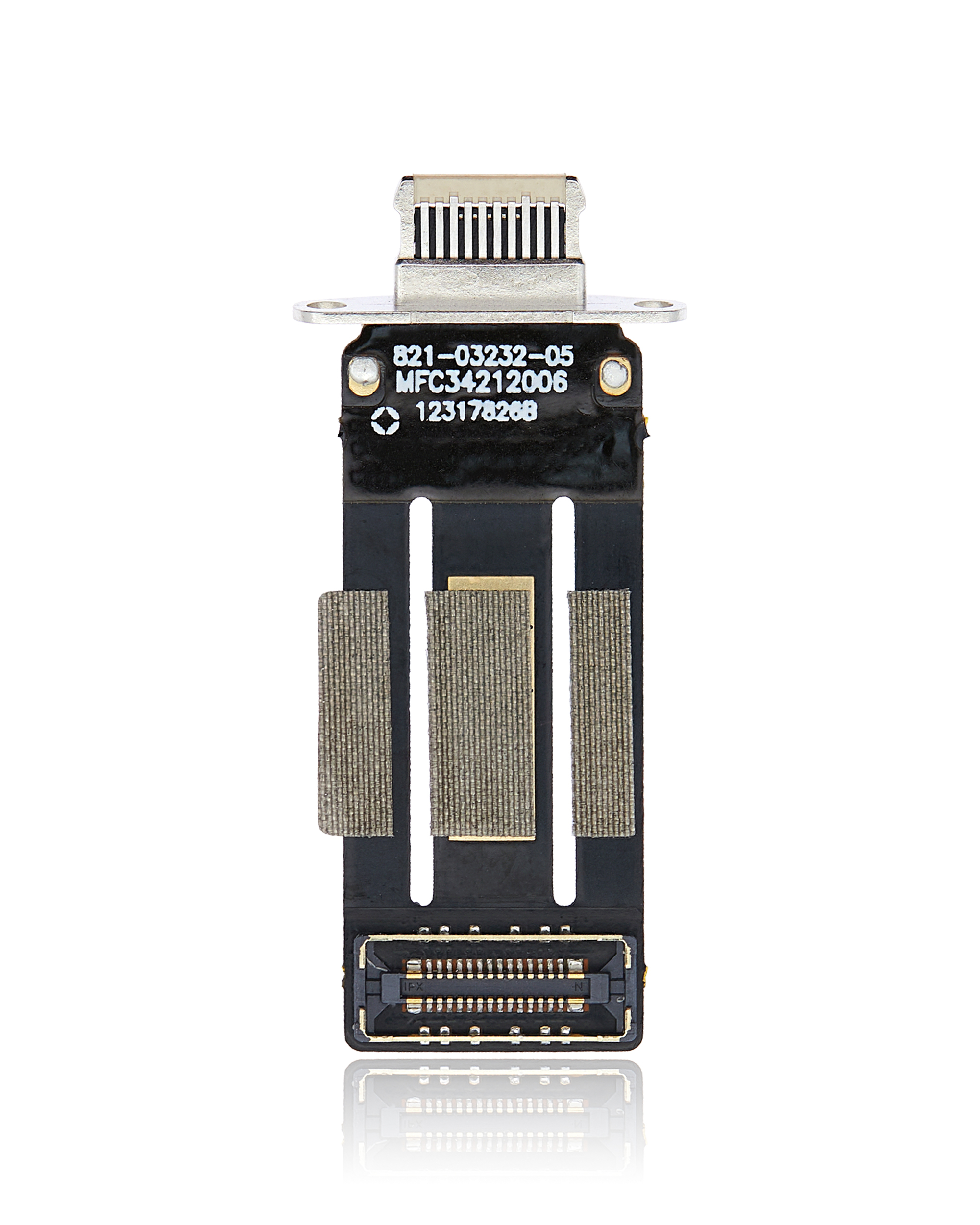 Ladebuchse Flexkabel für iPad Mini 6 (Aftermarket Plus) (Starlight) – Bild 3
