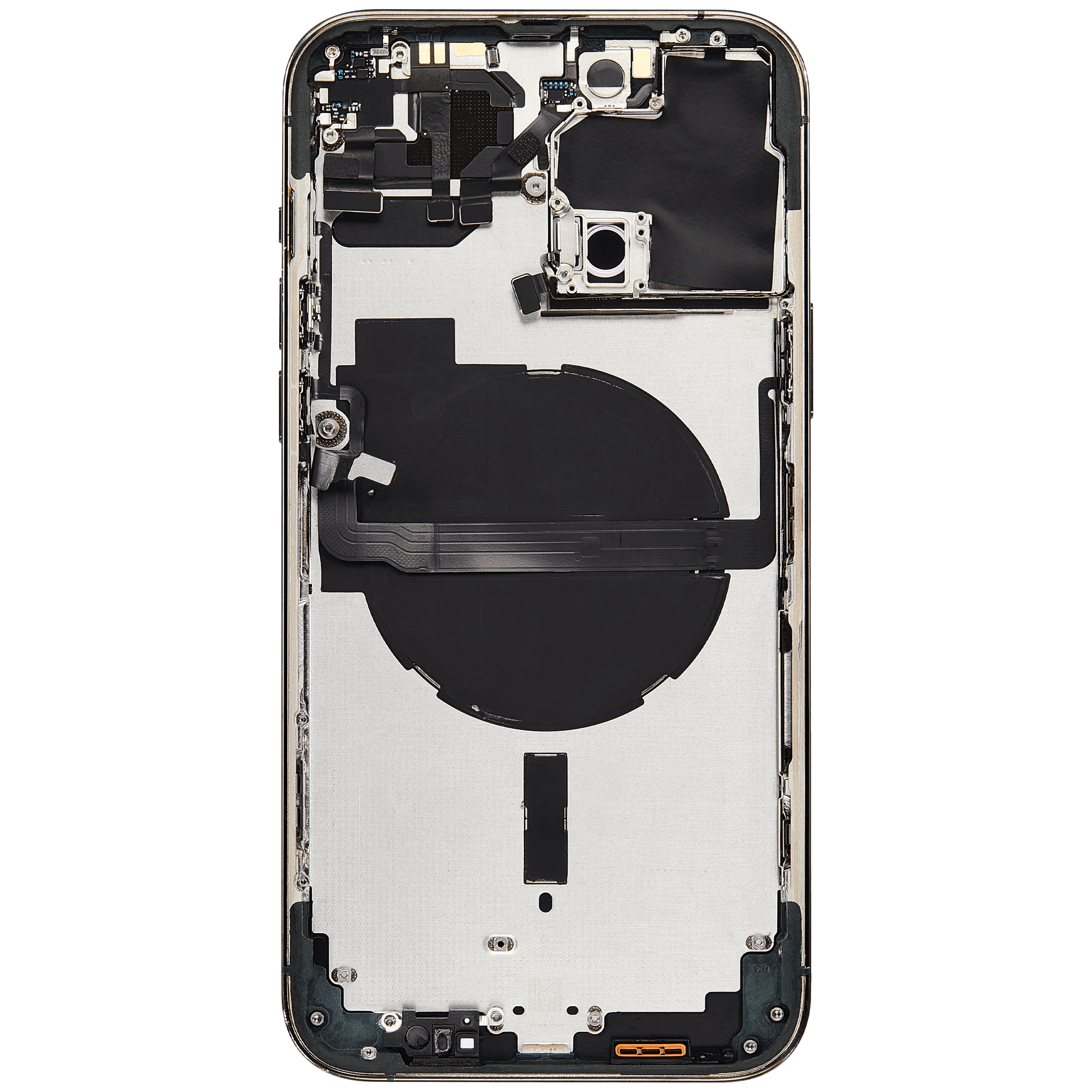 Rückgehäuse mit Kleinteilen für iPhone 13 Pro Max (EU / globale Version) (ausgebautes Originalteil: Grade B) (Alpine Green) – Bild 4