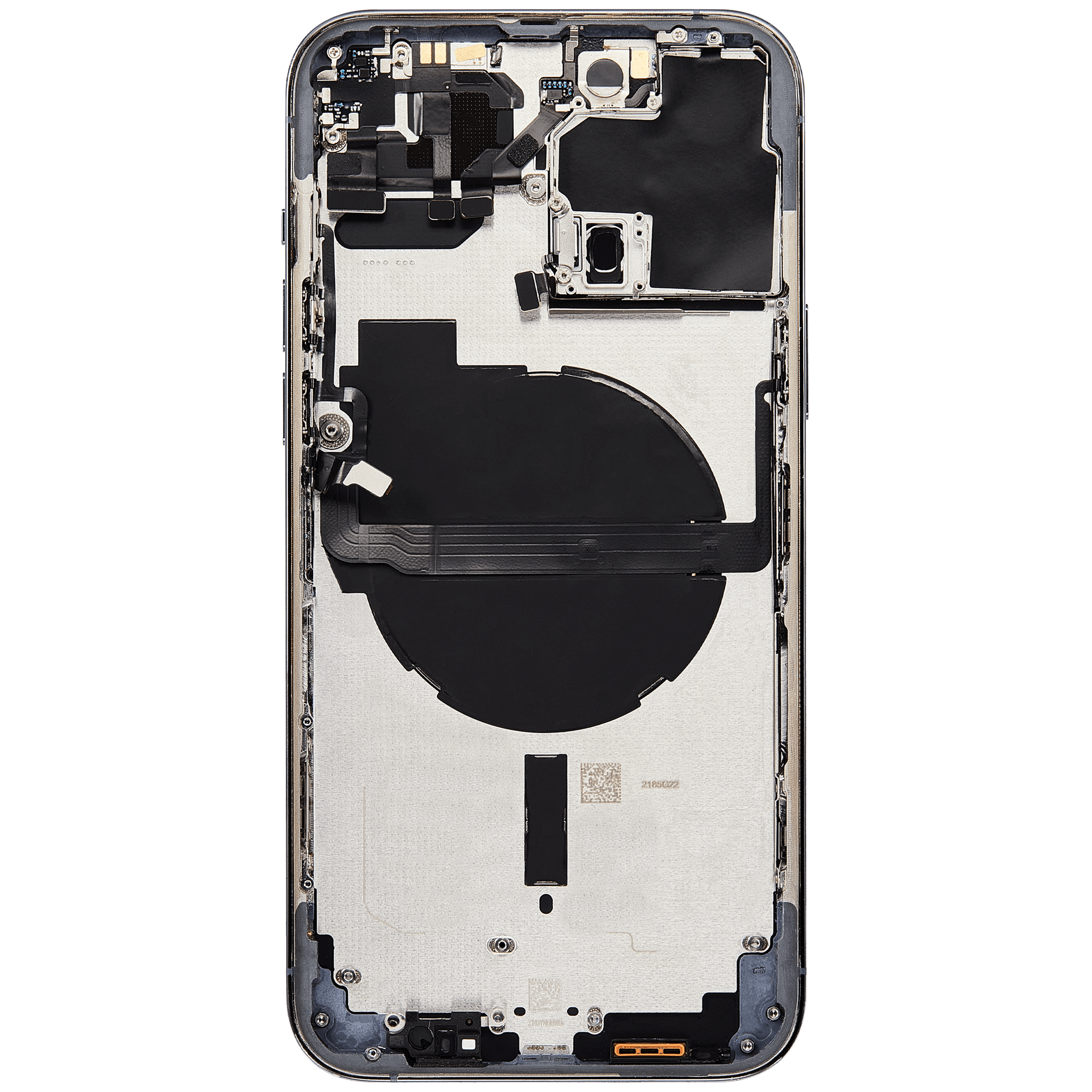 Rückgehäuse mit Kleinteilen für iPhone 13 Pro Max (EU / globale Version) (ausgebautes Originalteil: Grade B) (Sierra Blue) – Bild 4