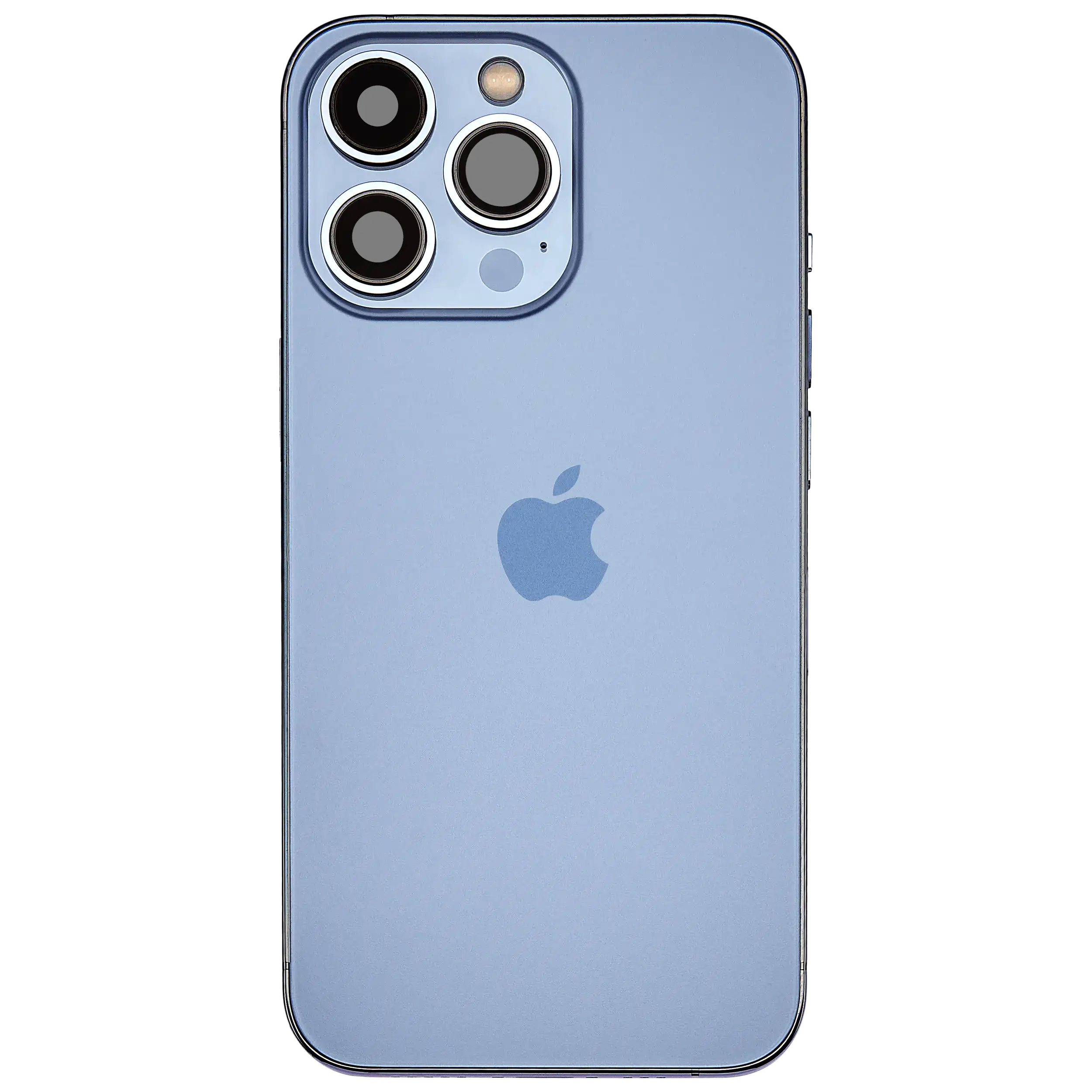 Rückgehäuse mit Kleinteilen für iPhone 13 Pro (EU / globale Version) (ausgebautes Originalteil: Grade C) (Sierra Blue) – Bild 3