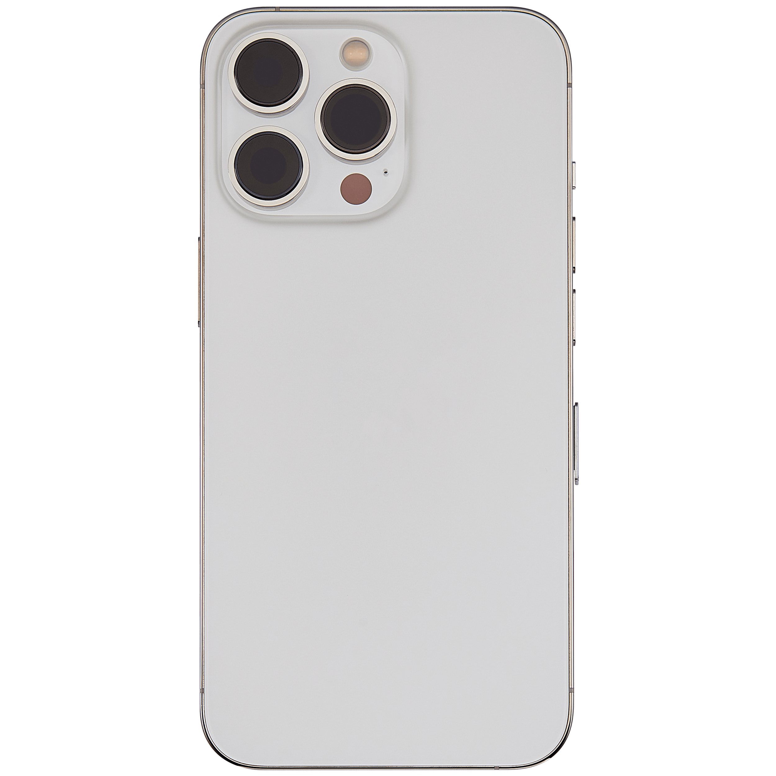 Rückgehäuse mit Kleinteilen für iPhone 13 Pro (EU / globale Version) (ausgebautes Originalteil: Grade B) (Silver (Silber)) – Bild 4