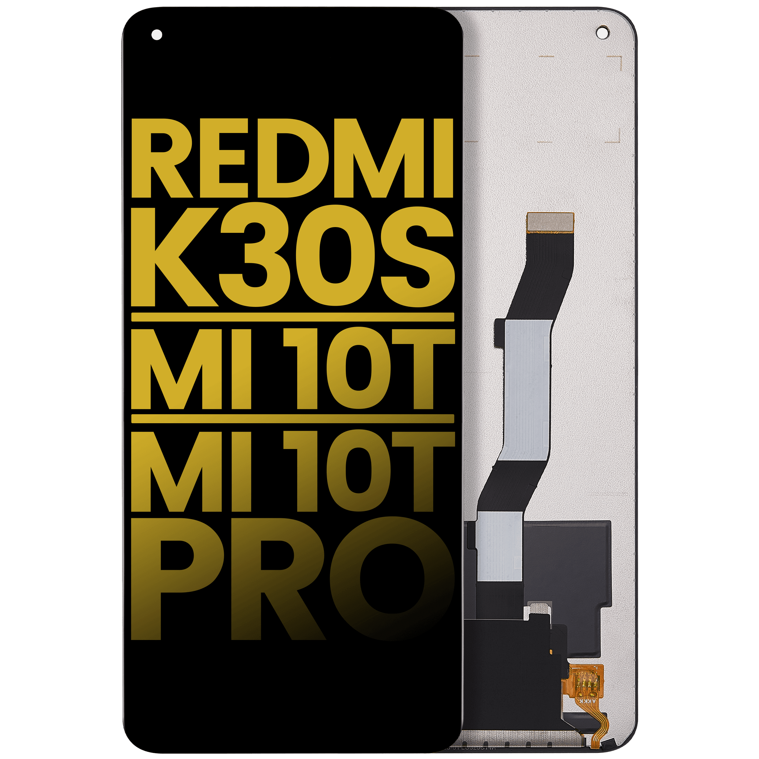 LCD Display ohne Rahmen für Xiaomi Redmi K30S / Mi 10T / Mi 10T Pro 5G (professionell aufgearbeitet) – Bild 3