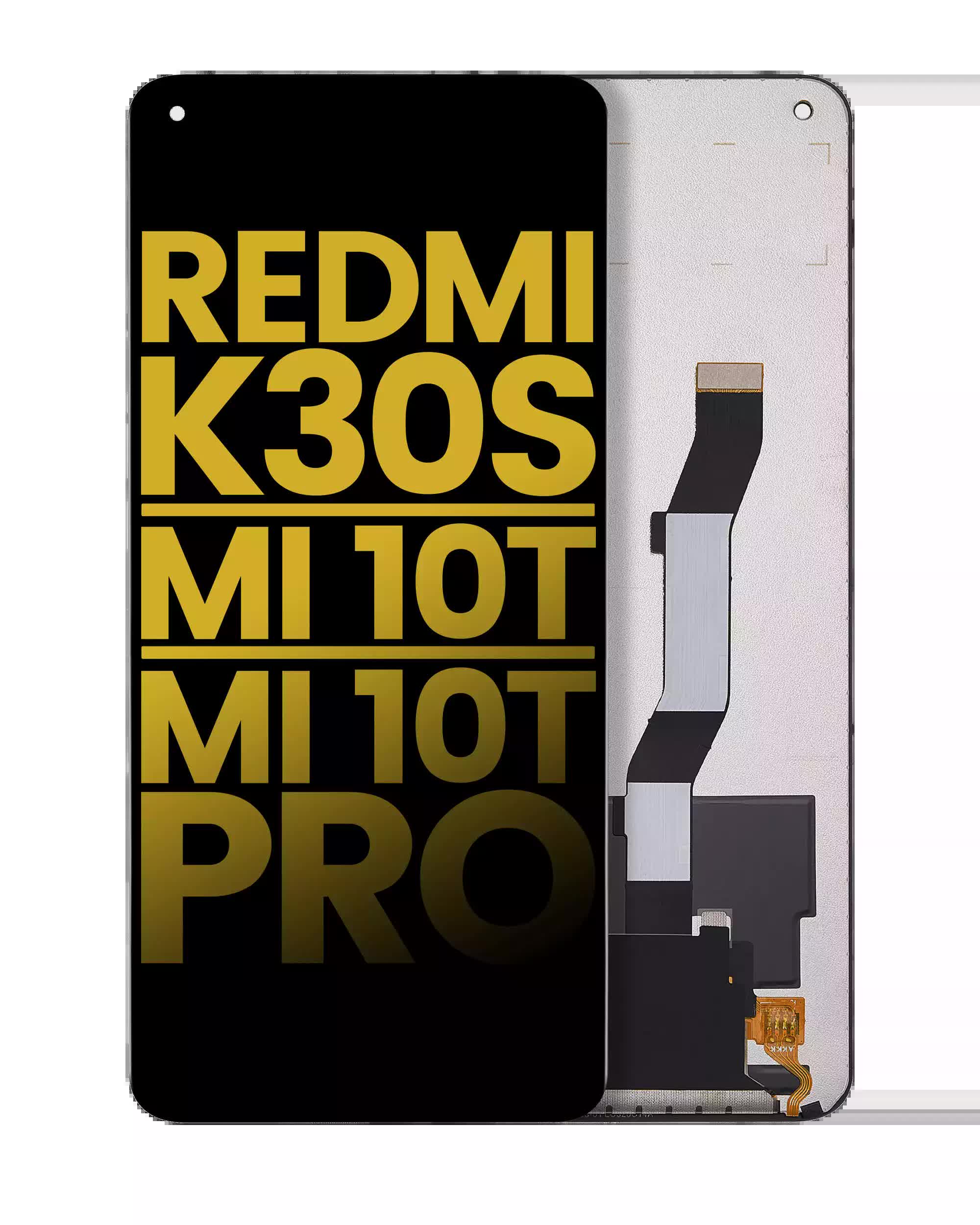 LCD Display ohne Rahmen für Xiaomi Redmi K30S / Mi 10T / Mi 10T Pro 5G (professionell aufgearbeitet)