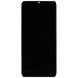 LCD Display mit Rahmen für Samsung Galaxy M12 (M127 / 2020) (professionell aufgearbeitet)