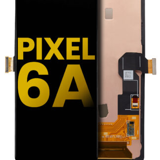 OLED Display mit Rahmen (ohne Fingerprint Sensor) für Google Pixel 6A (professionell aufgearbeitet)
