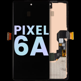 OLED Display mit Rahmen (mit Fingerprint Sensor) für Google Pixel 6A (Original)