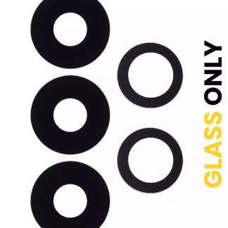 Rückkamera-Glas (nur Glas) mit Klebefolie für Samsung Galaxy A13 (A135 / 2022) (5-teiliges Set)