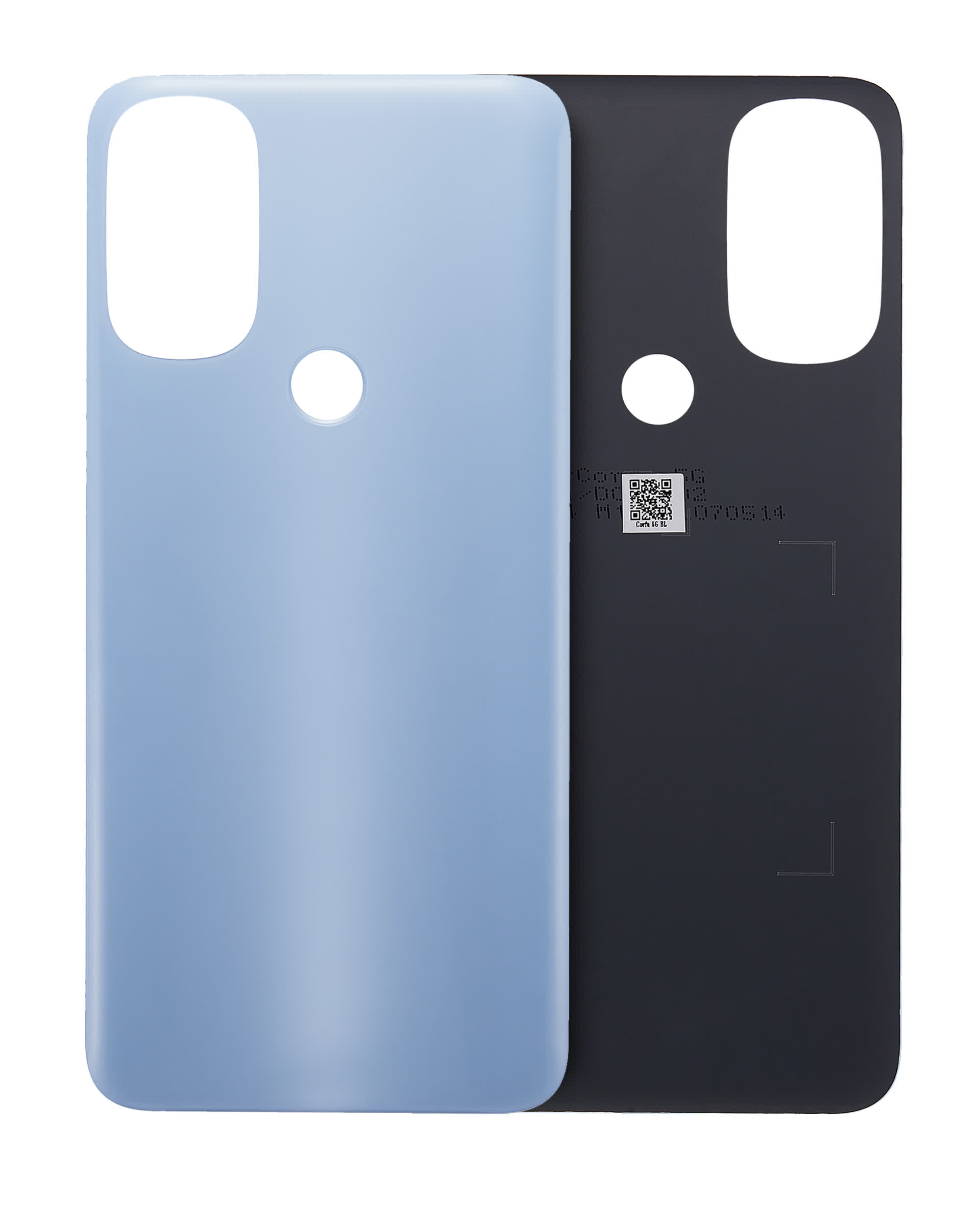 Rückdeckelglas für Motorola Moto G71 5G (XT2169 / 2022) (Arctic Blue)